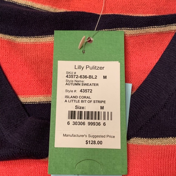 Spring coral sweater - Picture 3 of 6